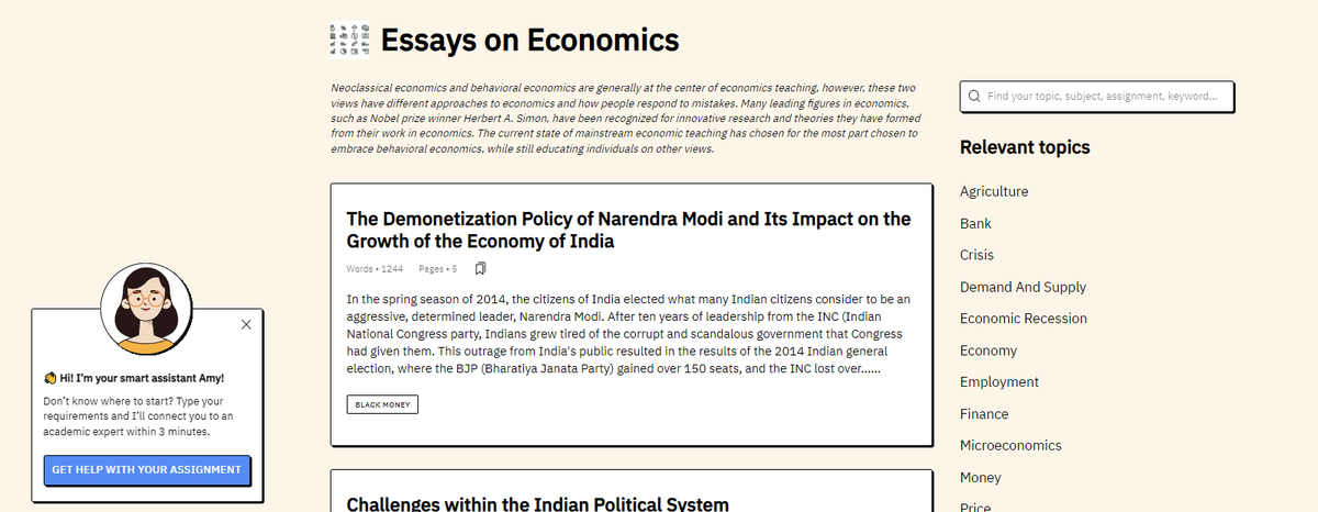 studymoosecom's tweet image. Have you looked at free examples of essays on Economics yet? There are more and more unique essays on the Studymoose website every day

#studymoose #freeessays #essaysoneconomics