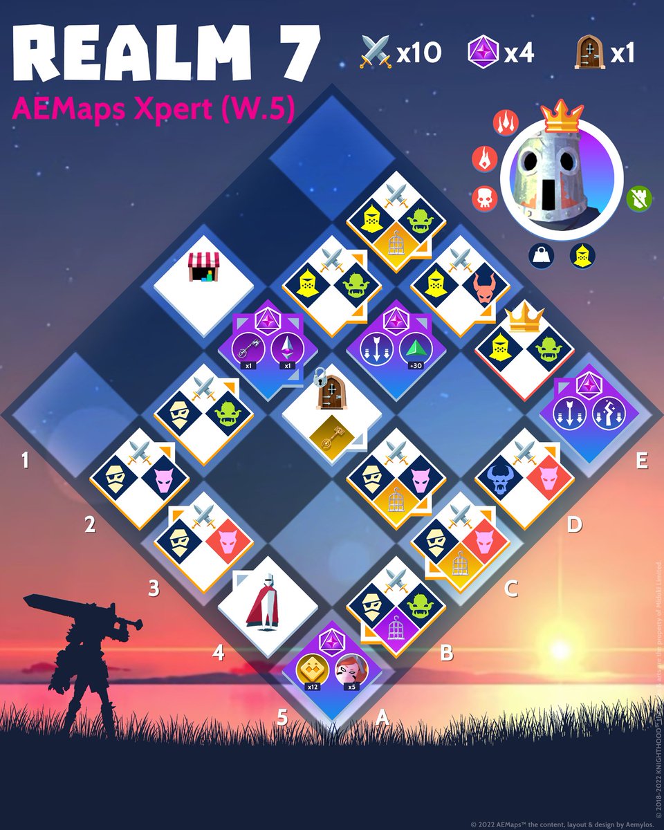 aemylos's tweet photo. AEMaps Xpert - the last batch of week 5.
"I hate everything about bears!" 
🐻😡🐻

#knighthoodgame #theriftmaps https://t.co/XuElcPIwrb