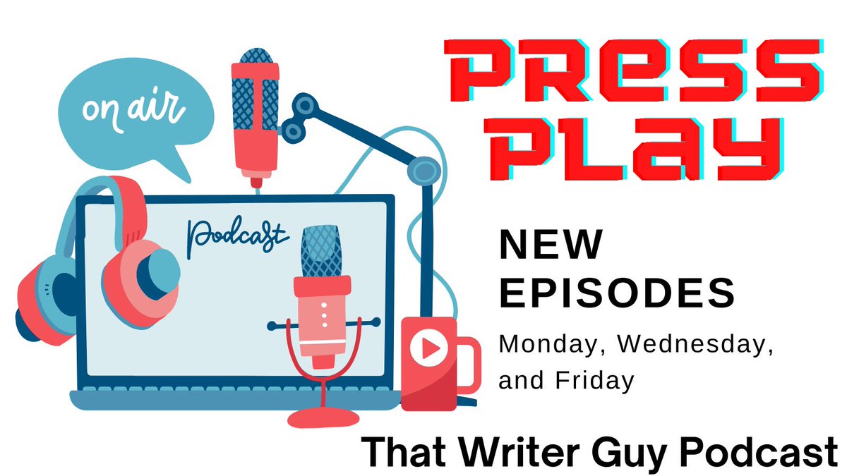 ThatWGPodcast's tweet photo. Check it out! #thatwgpodcast #podcast  #podcasting #writing #WritingCommunity #writer https://t.co/2sNQ4dCfVK