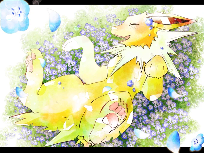 #サンダースの日
Jolteon Day 