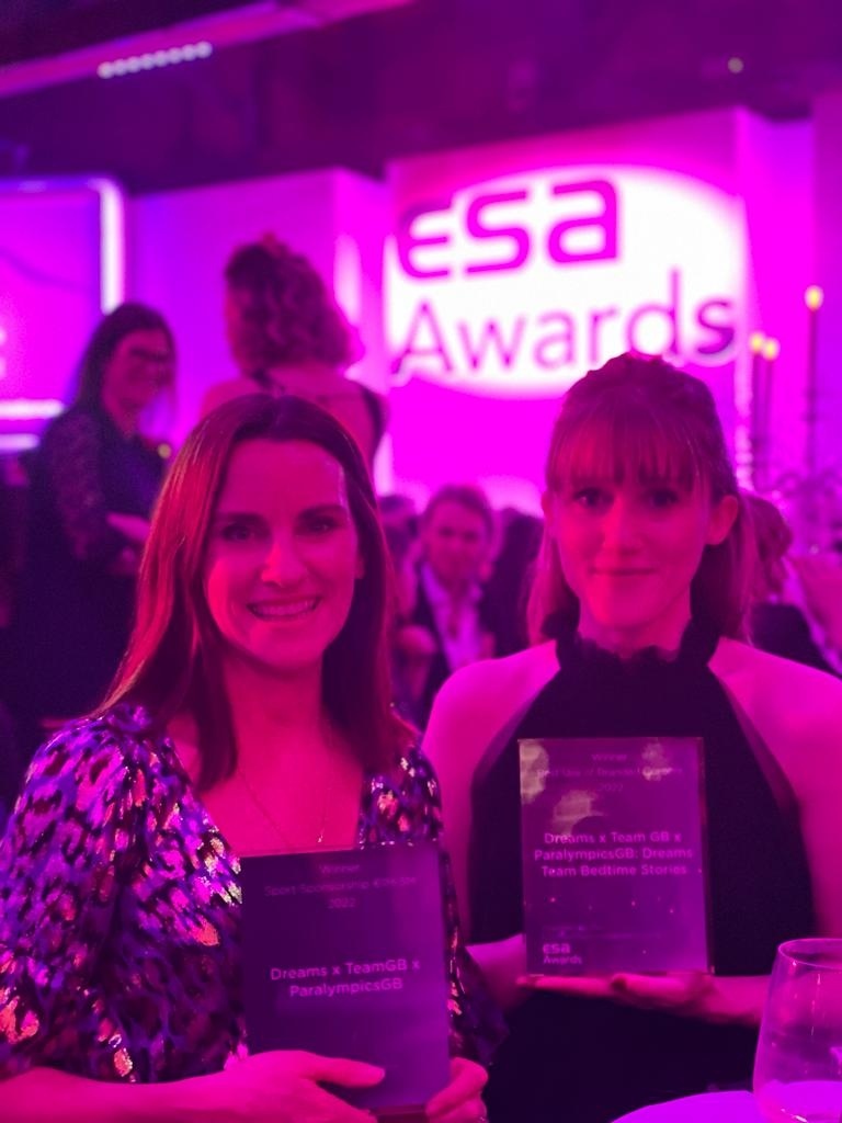 We’re thrilled to have won 3 awards at the @EuropSponsAssoc Awards for our #Tokyo2020 @TeamGB & @ParalympicsGB campaign:
✨Best Use of Branded Content
✨Sport Sponsorship €1M-5M
✨ESA Sponsorship of the Year
Huge thanks to everyone involved! 🙌 #ESAawards #OfficialSleepPartner