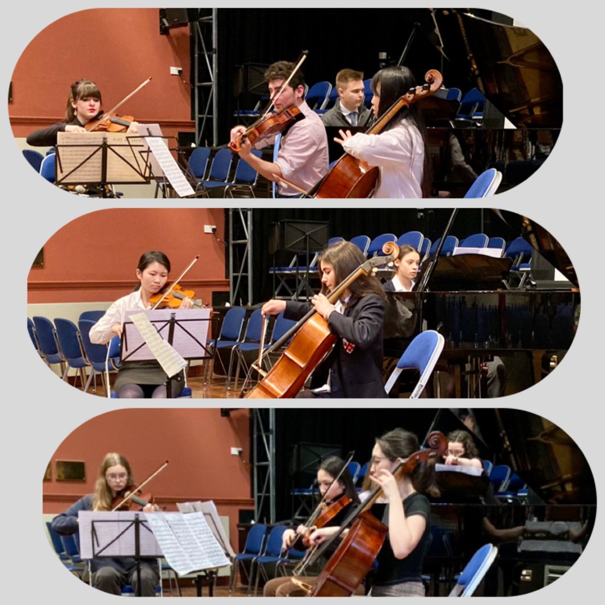 Alleyns_Music's tweet photo. A huge treat to be serenaded by @Alleyns_School  #chambermusicians in the #lunchtimeconcert today. Congratulations to all musicians involved for their dedication &amp; fine performances. 
#Bravitutti https://t.co/NNCaqy2mGC