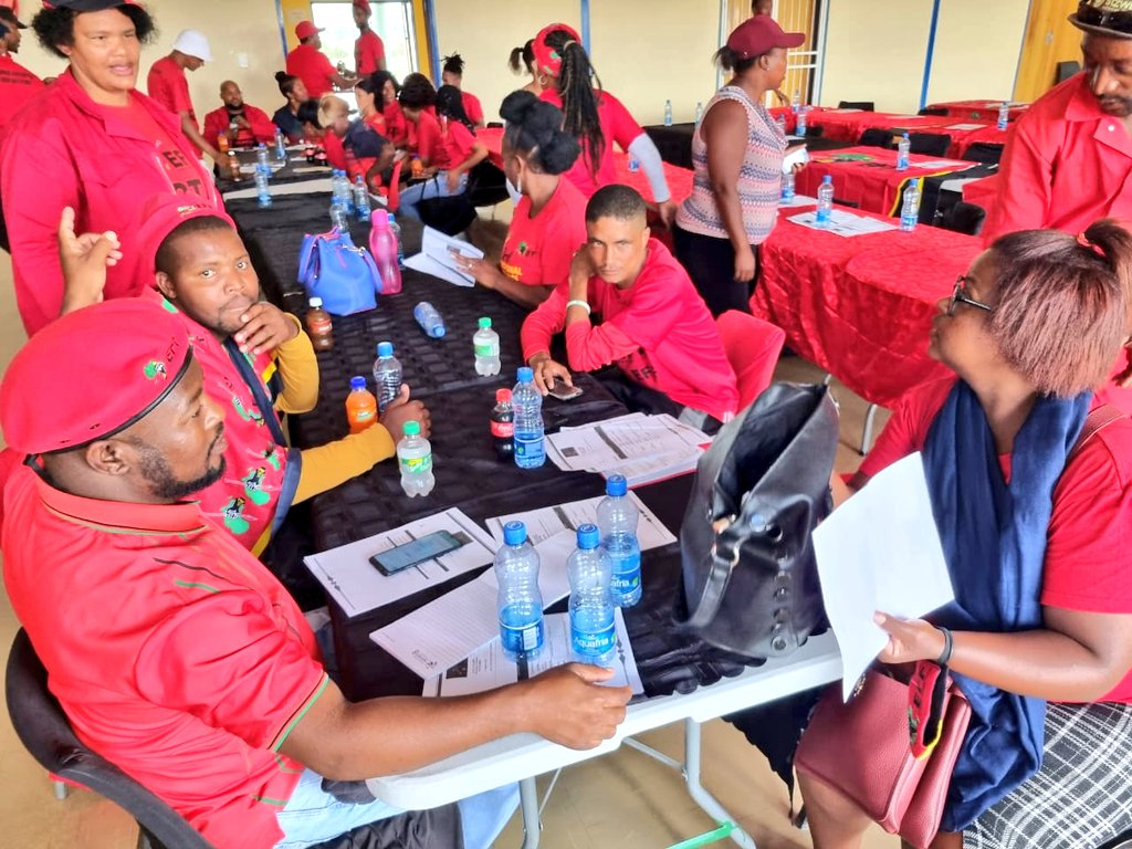 effnorthercape's tweet photo. [In Pictures] : #PixleyKasemeRegionalPlenum
Commissions on
1. Organisational Development
2. Governance 
3. Elections 
4. Finance 
5. Media and Communication
#EFFPLENUM2022 
#EFF1MllionMembership 
#EFFYearOfBranches 
@EFFSouthAfrica https://t.co/e2ry1jTPma