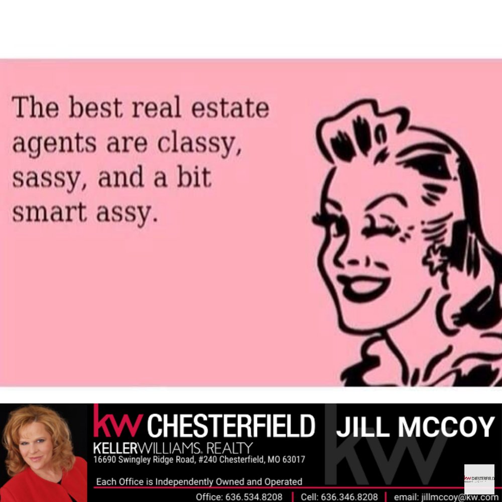 jillbuyshomes's tweet photo. Yes, I'm one of that real estate agent 😉
Let's talk!📞
Jill McCoy
Email: jillmccoy@kw.com
Cell: 636.346.8208
Office: 636.534.8208
#StLouisRealtor #RealEstateLife #RealEstateAgent #Realtor #RealEstateMeme #LadyRealEstate https://t.co/QUsy3gRDuL