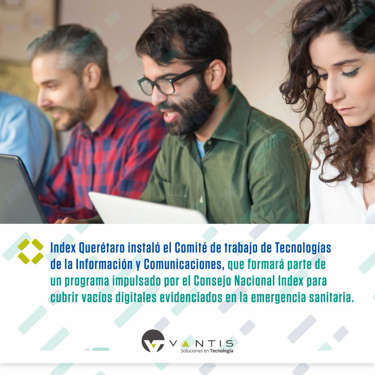 Vantis_mx's tweet photo. Lee más sobre la noticia en https://t.co/icDHzkGE4U 

#SolucionesTI #TI #TecnologíasDeLaInformación #ExpertosEnTI #SolucionesTIMéxico #Fintech #FintechMéxico #Telecom #DesarrolloDeSoftware #UX #UI #Ecommerce #MarketingDigital #PáginasWeb #Branding https://t.co/DQO1FGsPxA