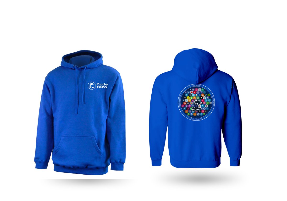 CodenowDach's tweet image. Unsere neuen CodeNOW Hoodies sind ab sofort erhältlich.
#CodeNOW #Hoodies