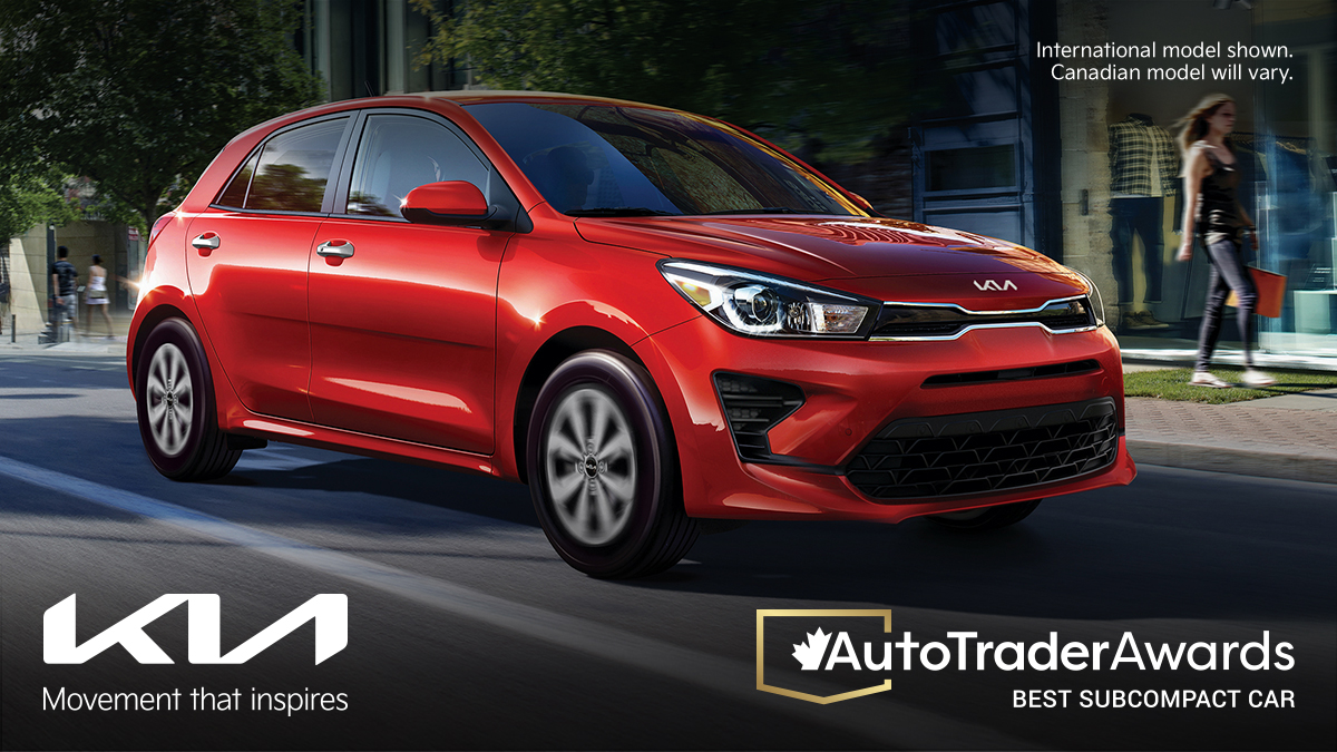 We’re excited to announce that the Kia Rio5 has won Best Subcompact Car at the 2022 @autoTRADER_ca Awards. 

Learn more: fal.cn/3mRCh