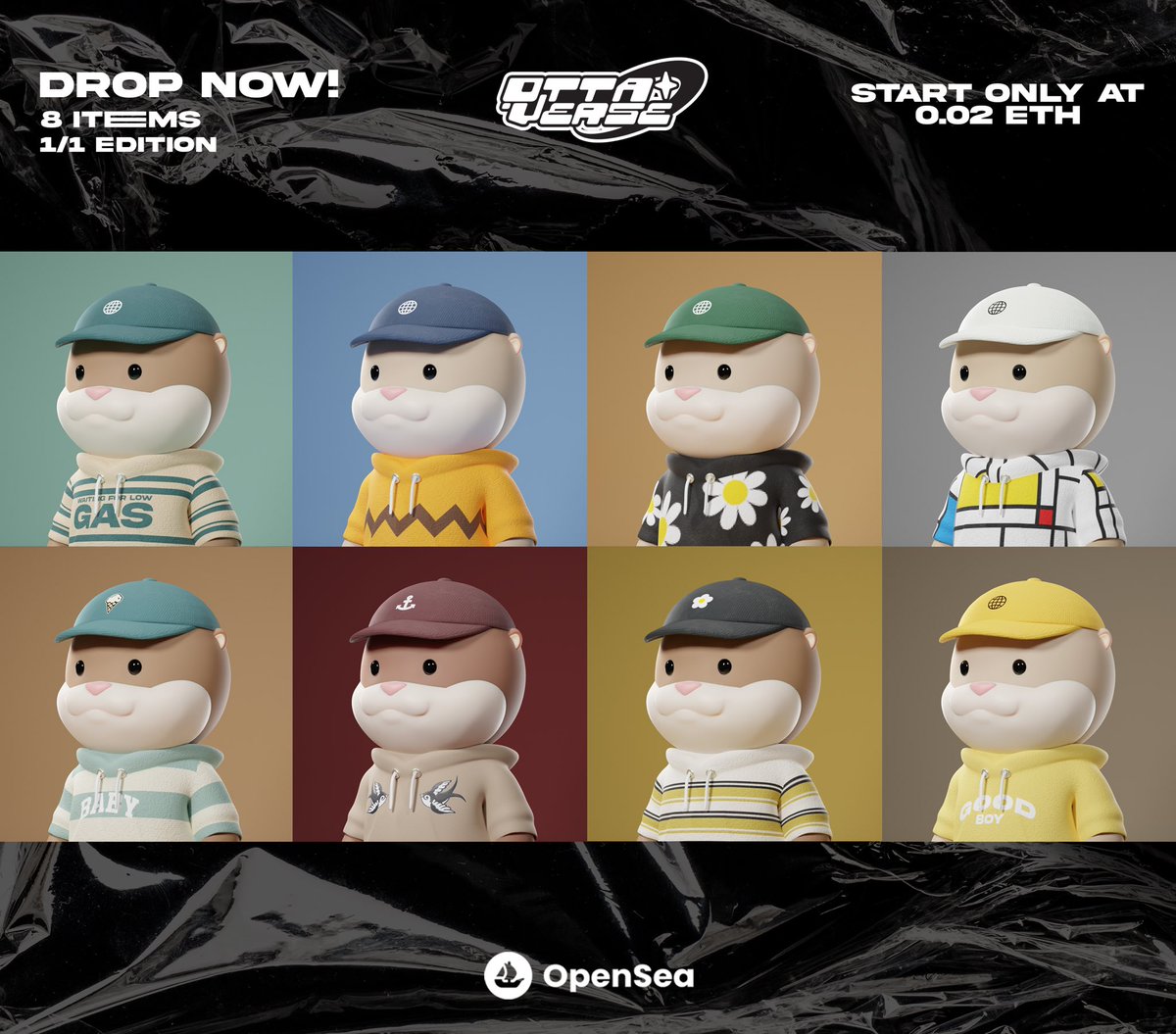 BEEP BEEP!!✨
NEW DROP OTTAVERSE 21-28 💥
Go check it!!!! 🔗: opensea.io/collection/ott…

#Ottababy #ottaverse #NFT #NFTCommunity  #NFT #opensea #NFTdrops #NFTs #nftcollectors #NFTCollection #NFTcollectibles