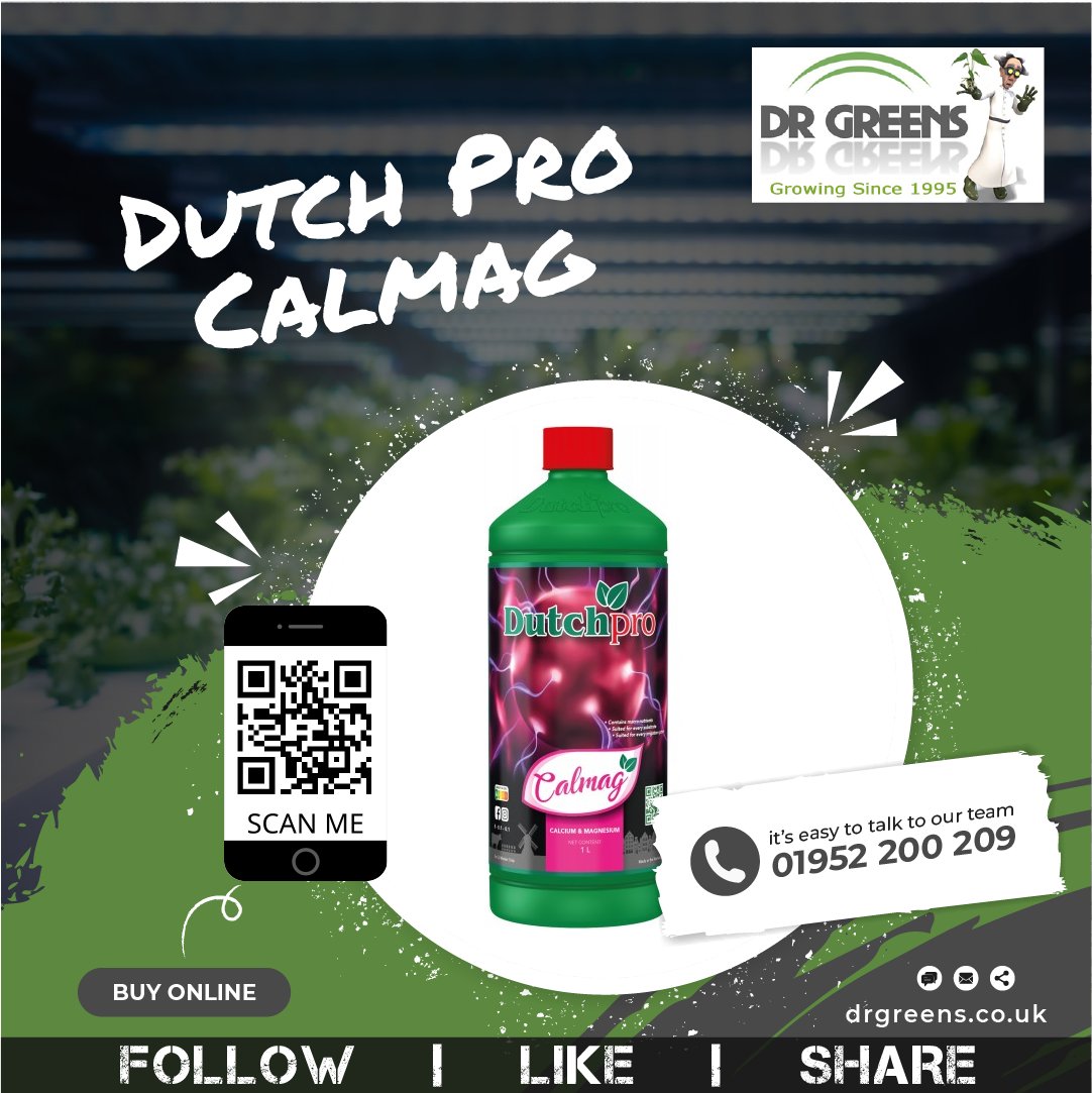 mawebdesign_uk's tweet photo. Dutch Pro Calmag
Calcium and magnesium are two of the macro elements that are significant to the growth and development of plants.
🌐 https://t.co/DUGNSX12wM
🔗 #drgreens #Hydroponics #DutchPro https://t.co/DSkWzoQQ8K