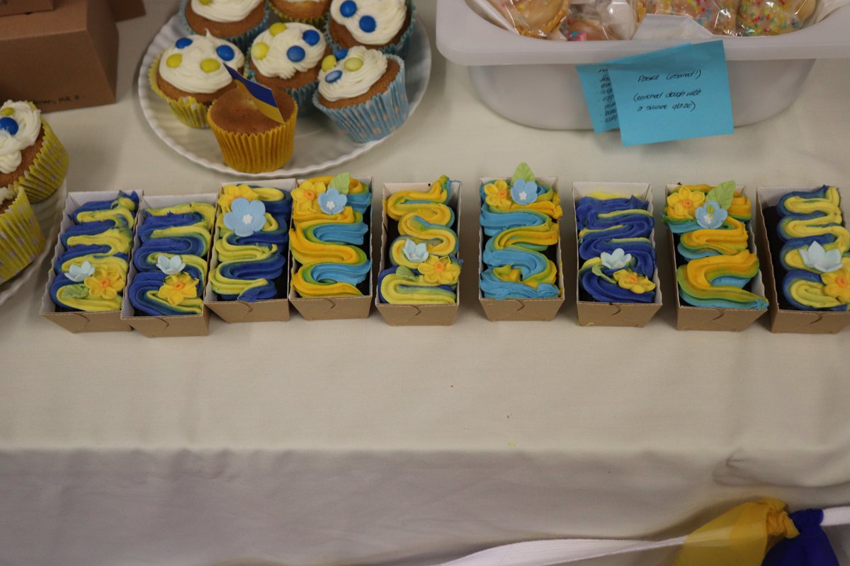 GriffinHouseSch's tweet photo. We are ready for our bake sale and toy tombola in aid of Ukraine. Come and join us in the School Hall. #Ukraine #GriffinHouseSchool #GHSValues https://t.co/5p5UzjJqoW