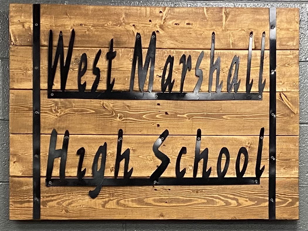 WMFreeEnt's tweet image. A new look at the wood/metal signs! Customize the name to your liking. Order yours today at: wmcsd.org/students/west-…