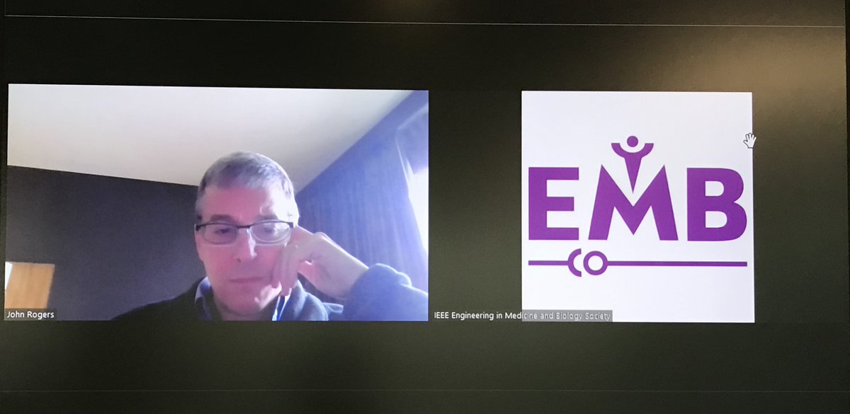 makay58's tweet photo. Today, we had an honor to host Dr. John Rogers of @NorthwesternU  as a keynote speaker at the @IEEEembs  Healthcare Innovations in Point Care of Technology Conference in Houston.

We tremendously enjoyed his highly inspiring talk this morning! https://t.co/z4QLrkXZzx