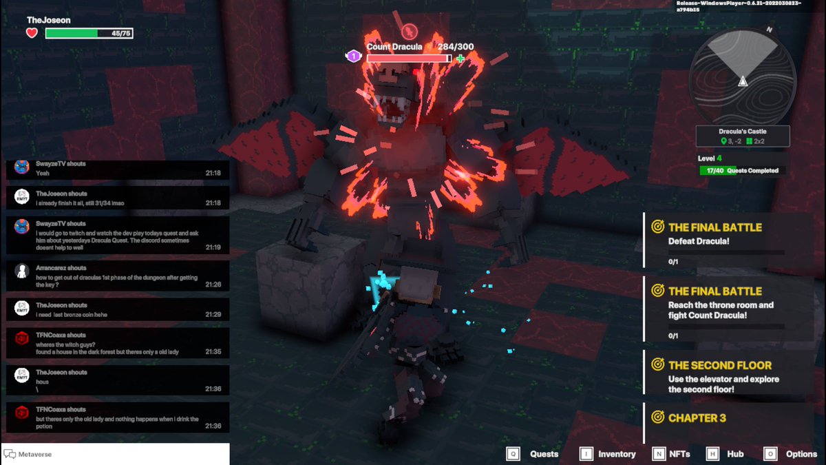 Hazzard_Rio's tweet photo. @TheSandboxGame I just participated in the daily #SandboxAlphaS2Contest for a chance to earn up to 1,000 $SAND! Starting March 10 - Show your love for Dracula. Check out my screenshot below! 👇 #SandboxAlphaS2 https://t.co/1IqYCTjPLj