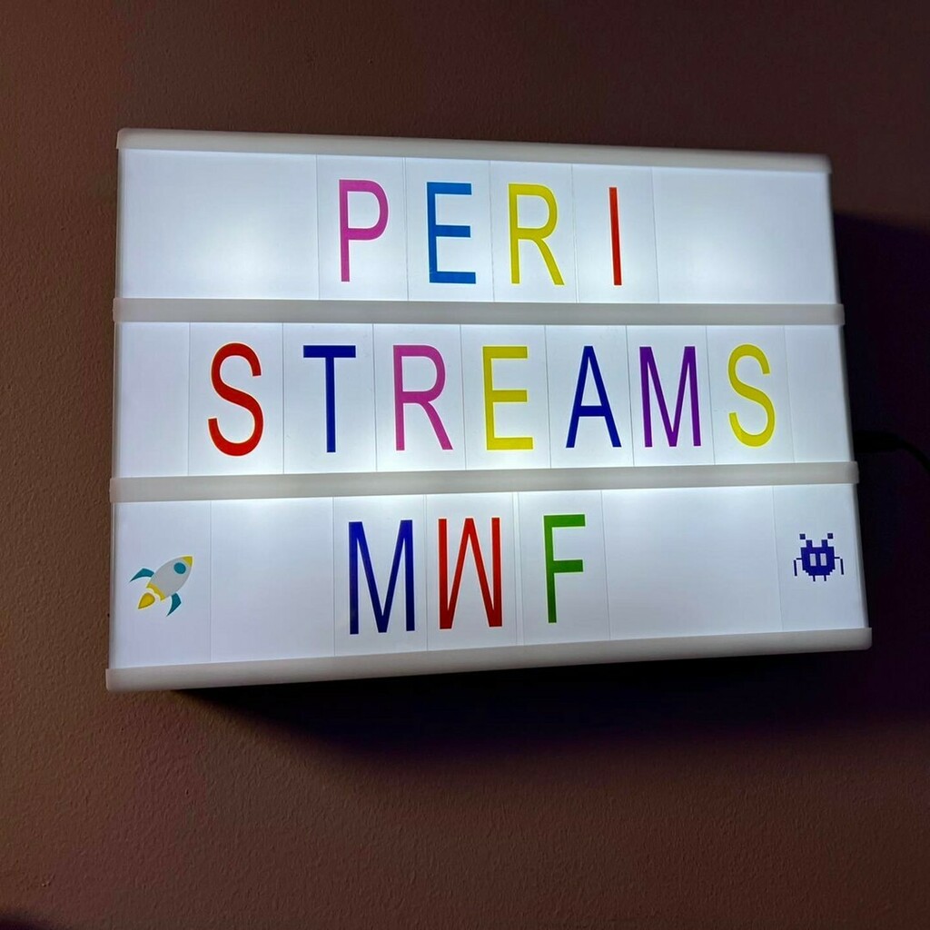 TheSecretPeri's tweet photo. Finally got the time to get this done. I'll hopefully be bringing back some non-vtuber streams soon.
Today is Friday and that means COZY STREAM TIME. No pressure, no hurry. Just coffee and gaming.
#twitchstreamer #twitch #trovolive #youtubegamer #trov… https://t.co/RGJXqsmOvc https://t.co/QWuRscz9ES