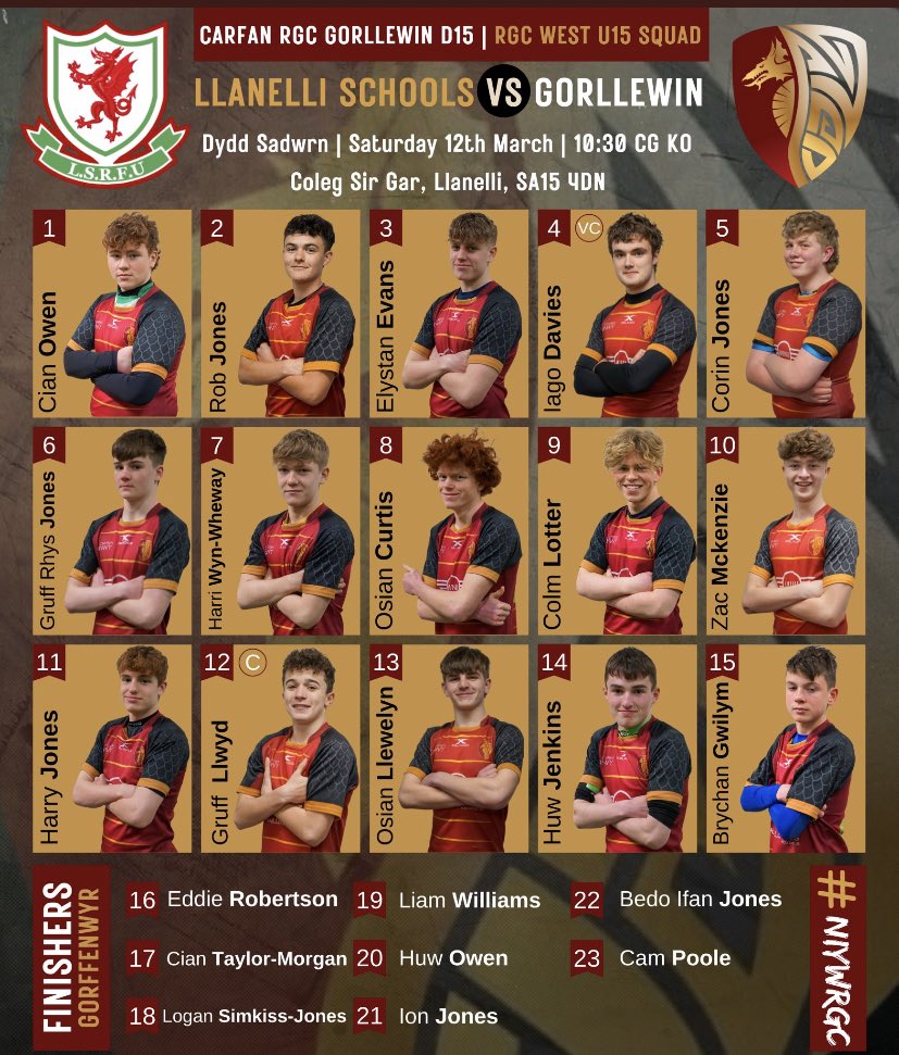Marc_nw's tweet photo. Good luck to all the @RGCNews U15sin action this weekend 👏👏👏 https://t.co/k1QWMghoG4