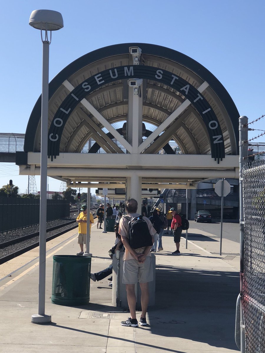 SacTownBarnbaum's tweet photo. Baseball is back. Teams will play a 162-game schedule in 2022 starting April 7th & 8th. If youβre an @Athletics fan, there is no better way to get to @Oakland than on @Amtrak. The @RingCentralColi Station is served exclusively by @CapitolCorridor. Save on gas.β½οΈ #TrainToTheGameπ https://t.co/ANZvFtYAul