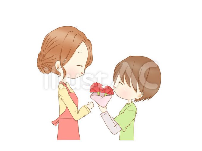 親子イラストのtwitterイラスト検索結果