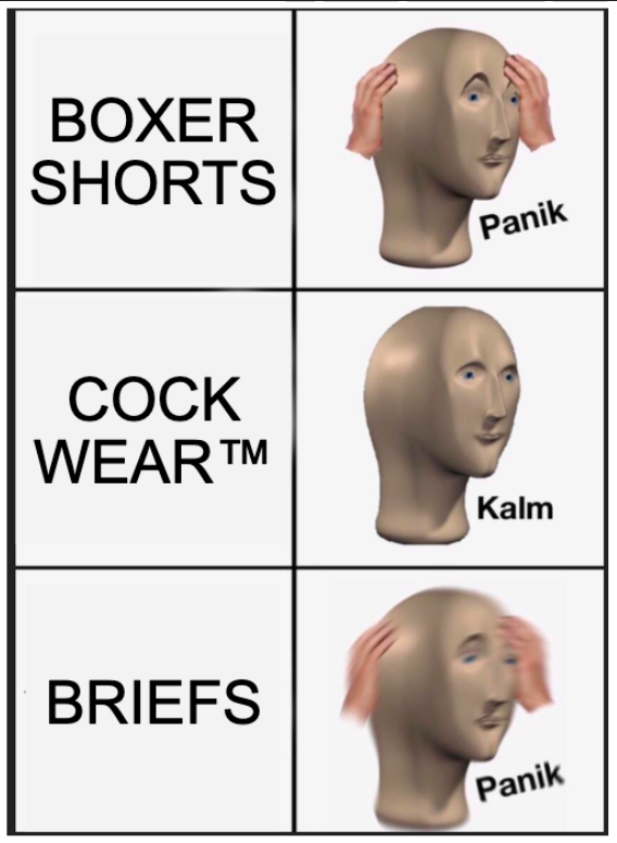 WearCock's tweet photo. Never ever wear ordinary underwear... Always pick Cock Wear for your own comfort. Visit: https://t.co/QARkjstgT3 https://t.co/PUp3ujVduI