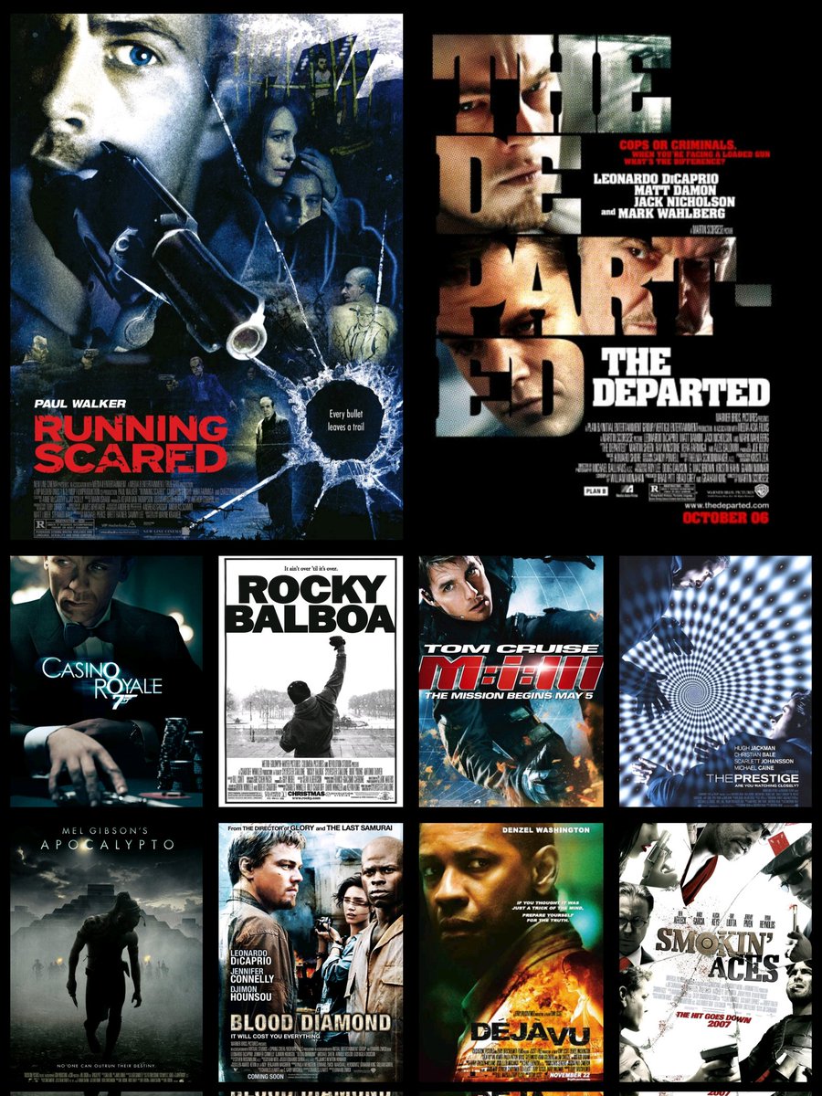 JamesLisle79's tweet photo. My Top 10 films from the year 2006
#FilmTwitter 
#Top10films
#00sFilms https://t.co/Ac7MeWPtNa