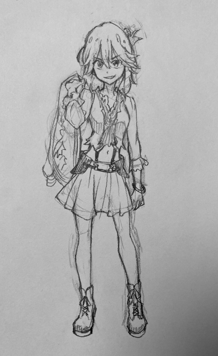 ダンダダン模写(下描き)

簡易模写 