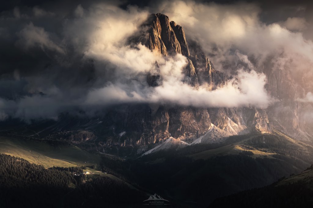 GM from #dolomites