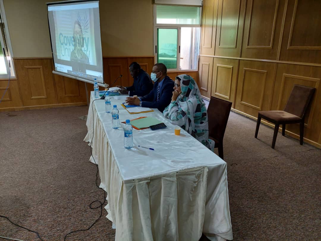 CellRadG5Sahel's tweet photo. Atelier méthodologique du projet « Compromettre la #dignité ? Prévention de l'extrémisme violent » des universités de Coventry, de Nouakchott Al Aasriya et de Thomas Sankara et du Secrétariat Exécutif du G5 Sahel, organisé à Nouakchott les 8, 9 et 10 mars 2022
@G5_Sahel_SE #Sahel https://t.co/5wdyAB7mfc