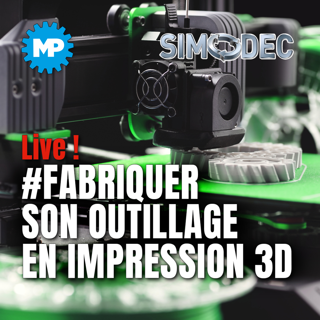 [#émission] 🎬 Notre troisième et dernier plateau #MPLive en direct du salon <a href="/SIMODEC74/">SIMODEC</a>
 a eu lieu ce matin à 11h avec comme thème “la fabrication additive pour l'outillage industriel”. Rediffusion du live ici 👉🏻 bit.ly/35Py3XI