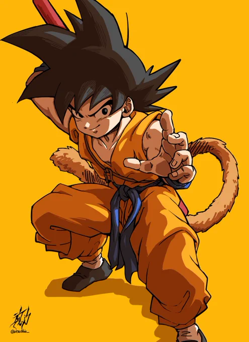 孫悟空
#dragonball #ドラゴンボール #イラスト 