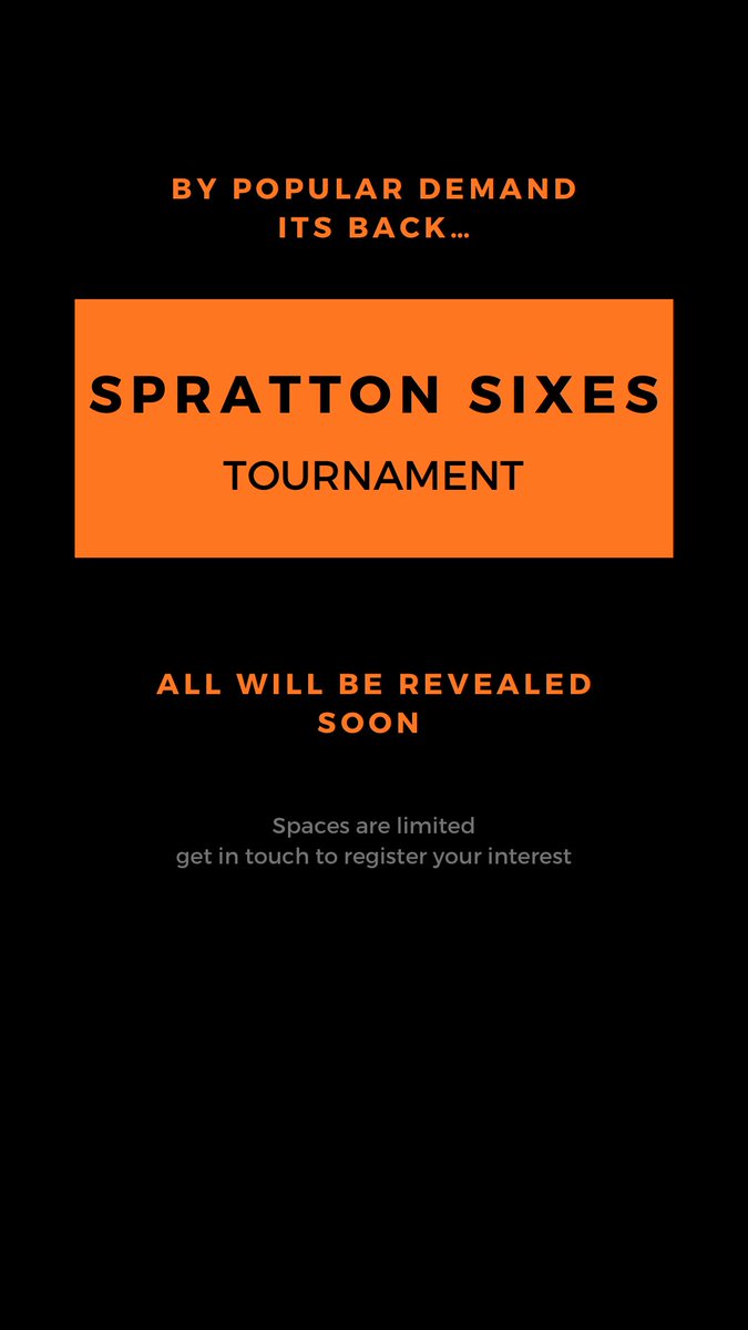 SprattonFC tweet picture