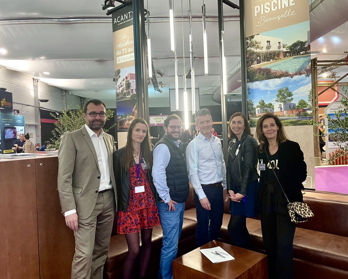 acantys's tweet photo. Nous sommes prêts 💪 ! 

Toute l’équipe @acantys vous attend vendredi, samedi et dimanche au Salon du #logement neuf de #Toulouse au Stade Ernest Wallon. https://t.co/EVng9HxTeB