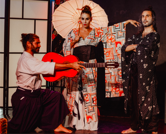 JMDLatina's tweet photo. El #Pequefinde #DistritoLatina está dedicado al #DiaInternacionalDeLaMujer 
Mañana sábado a las 12 h. en el C.C.Fernando de los Ríos
🇯🇵“Mi Pequeño Samurái” de @LuisGalloMusic un cuento entre Japón y el flamenco.
👧👦Recomendado a partir de 5 años
ℹ️https://t.co/H99JItFtjy https://t.co/MCUtJa11jW