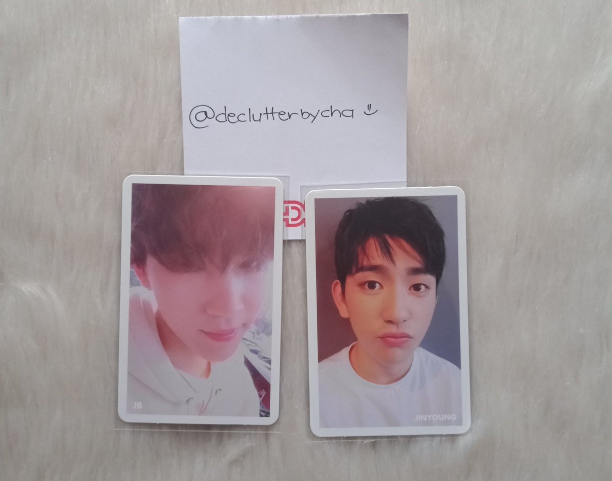 declutterbycha's tweet image. WTS/LFB JJ Project photocards 

100php each + LSF
+20php if with toploader

RFS: Duplicate collection and downsizing
MOD: GGX, &amp;amp; SDD
MOP: Gcash 

#GOT7 #jayb #mark #jackson #jinyoung #youngjae #bambam #yugyeom