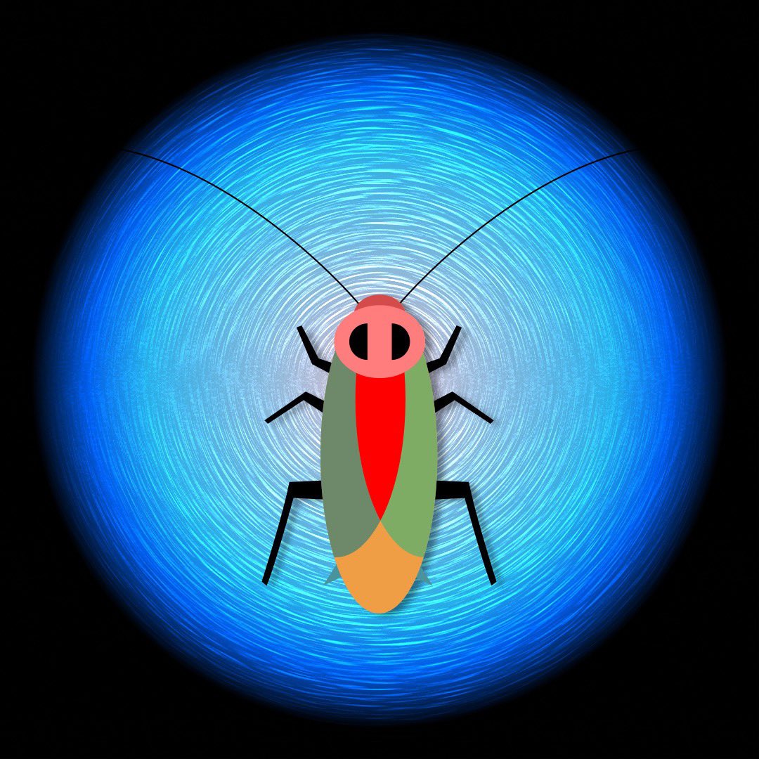 roachmetaverse's tweet photo. Roaches are watching… We know what u did in the dark. 

#nft #roachintometaverse #blockchains #nftcommunity #nftart #nftcollector #opensea https://t.co/rDrT2PIVLE