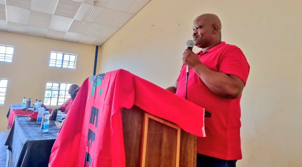effnorthercape's tweet photo. [In Pictures] Pixley Ka Seme Region Plenum underway at DeAar. 
#EFFPLENUM2022 
#EFFYearOfBranches 
@EFFSouthAfrica https://t.co/leKO2hn00G