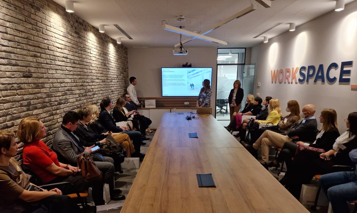 CCIFranceSerbie's tweet photo. Last evening we had #CCIFS member's meeting at @MazarsGroup Serbia. We learned a lot and had a great time! https://t.co/L9kQw3Y3Pm