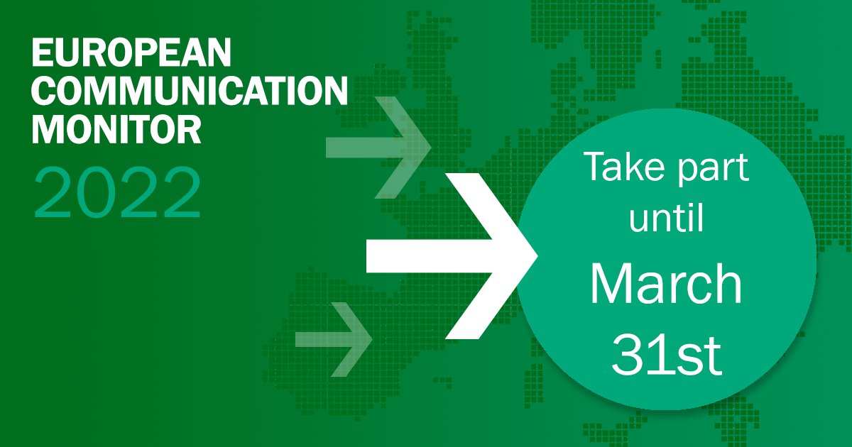 Communications professionals: please help represent the UK in the most important PR and strategic communications survey on the continent. Chance to win 1 of 10 JBL Bluetooth headphones: unipark.de/uc/ecm2022a #ECM22