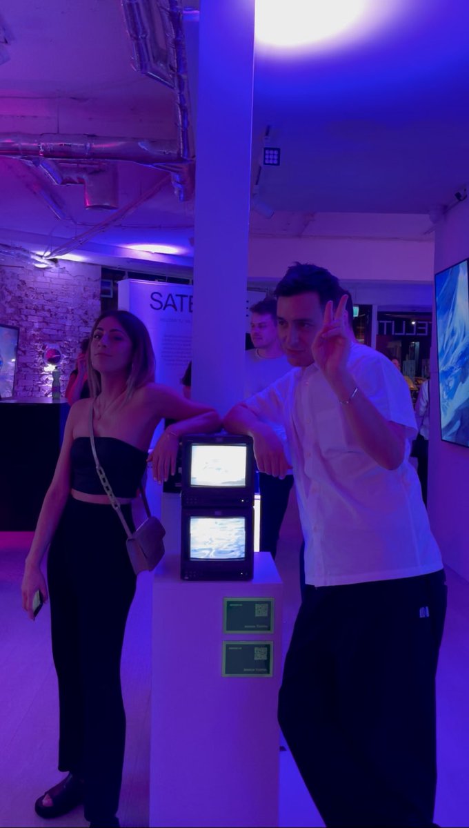 Had the most incredible time at the <a href="/satellitenftart/">Satellite</a> exhibition launch 🥺 thank you to everyone involved who helped bring our vision to life!! ✨💕✨if you’re in sydney, check it out at Twenty Twenty Six Gallery Bondi! On now until April 3rd 🌞