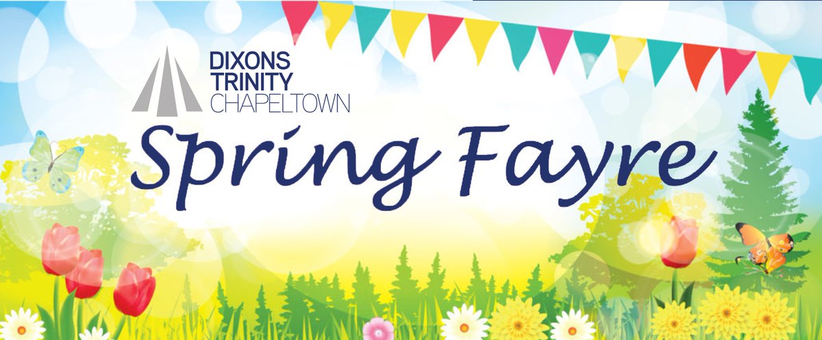 Join us at our first annual Spring Fayre on Saturday 26 March, 10am - 2pm. There will be stalls, crafts, music and games. Tickets are free. We look forward to seeing you there! If you have any questions email info@dixonstc.com.