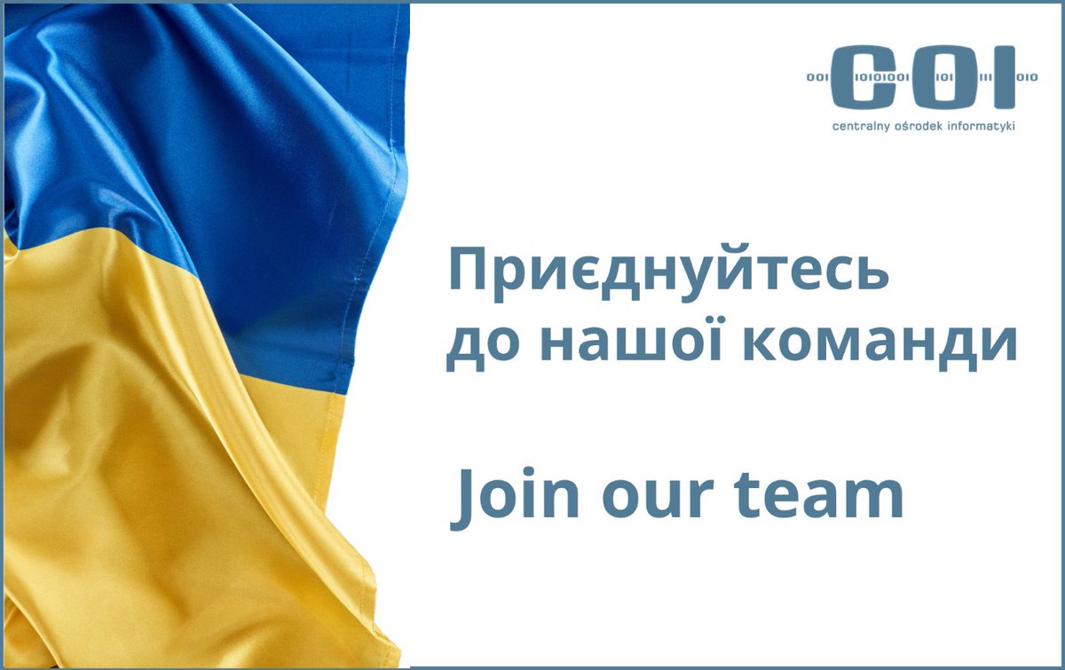 Centralny Ośrodek Informatyki tweet media