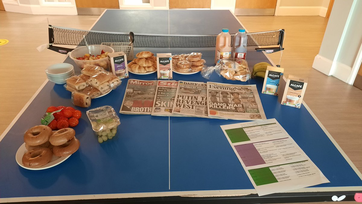 Best way to start a friday healthy way to start the day activities and structure just what the doctor ordered <a href="/GMMH_NHS/">Greater Manchester Mental Health</a> <a href="/GmmhJo/">Jo GMMH</a> #silverdale #healthymindhealthybody #forensicservices