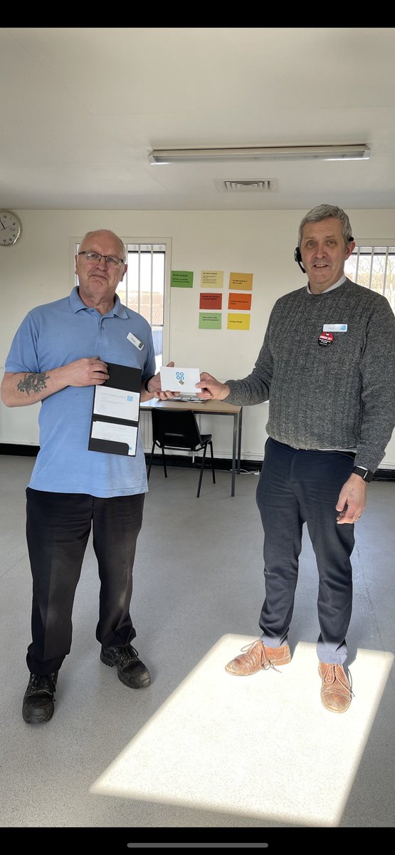 Congratulations Roger 15 years service award