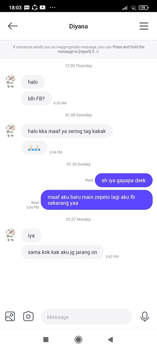 glamoriece's tweet photo. Demi, serem banget sumpah gue gak chat an sama siapa siapa https://t.co/F83dZSfnJz