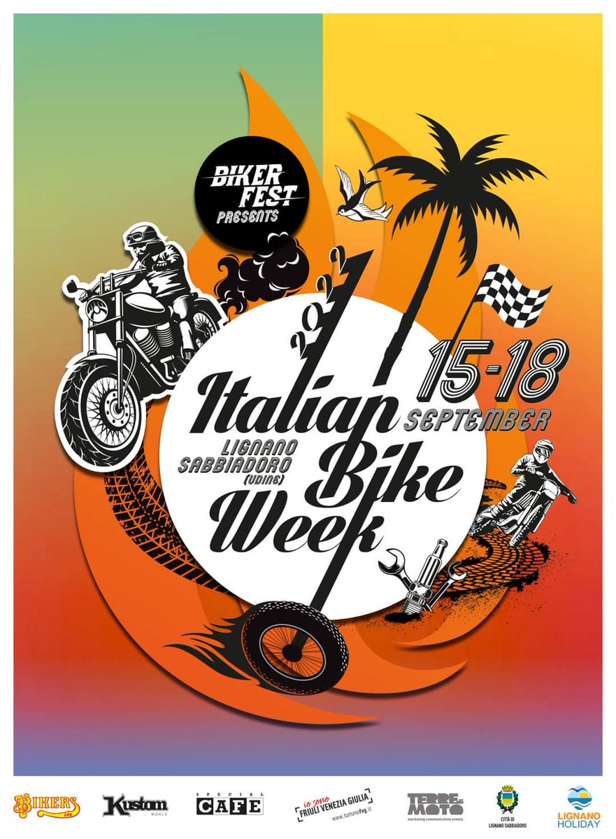 Biker_Fest's tweet photo. L'avete richiesta a gran voce... Ecco a voi la nuova #ItalianBikeWeek di #settembre!
#bikeweek #motorcycle #motorally https://t.co/zxDVKHzVL8