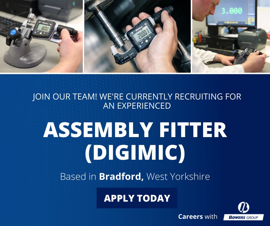 bowersgroup01's tweet image. Bowers Bradford is looking to recruit an Assembly Fitter (DigiMic) to join its team. Want to find out more, visit our website now &amp;gt;&amp;gt; bit.ly/34xNzXw

#newjob #recruiting #assemblyfitter #manufacturingjobs #bradfordjobs #westyorkshire