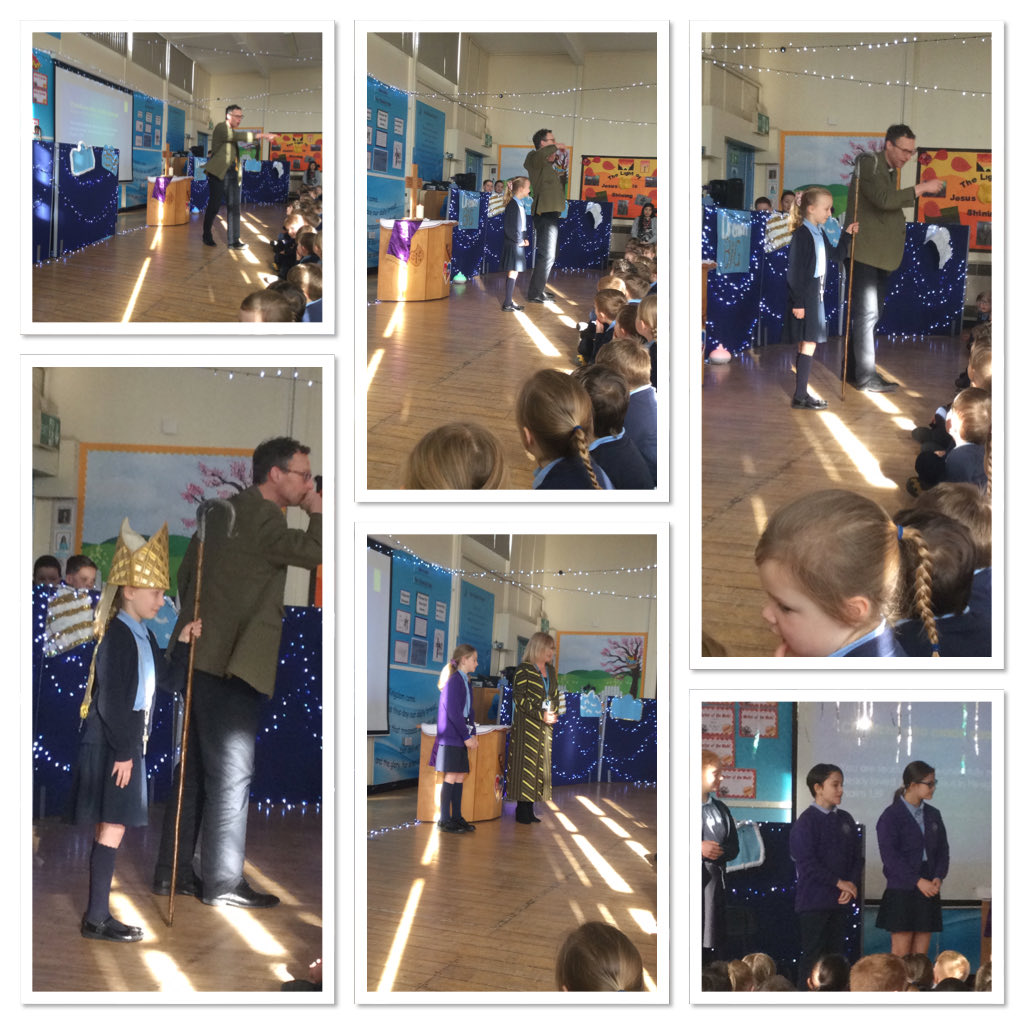 CCCRPrimary's tweet photo. A wonderful worship led by Bishop Phillip on our RE and Worship Enrichment day. #dogreatthingsforGod @BDBofE @BpBurnley @AoBrillWill https://t.co/V8wCb0ECl4