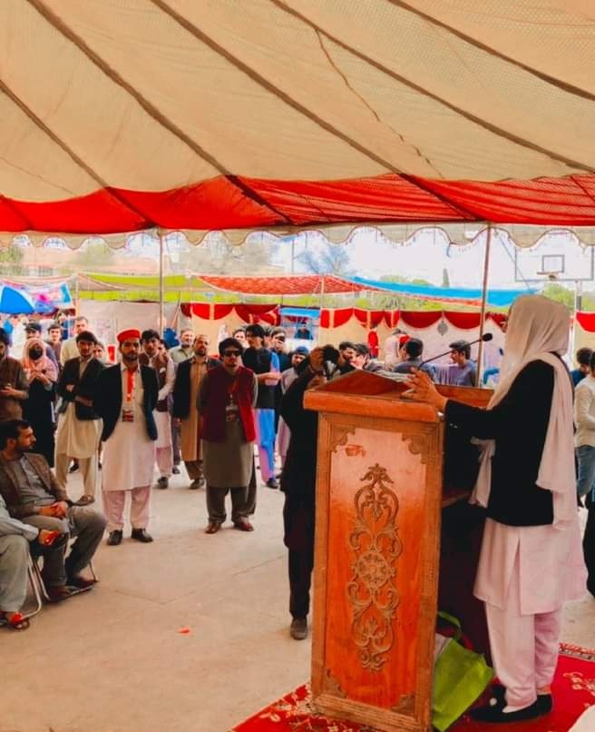 JawadAr52869289's tweet photo. The Struggle You're in Today
Is developing the Strength you need for Tomorrow. 
The Lady In Picture is #Advocate @sannagulzar .May U Have More Power. Well Deserved Job 👍. 

#ProvincialYouthAffairSecretary 
#MemberInformationComitte 
#ANP #BachaKhanPeaceFestival https://t.co/kE6GFocjMZ