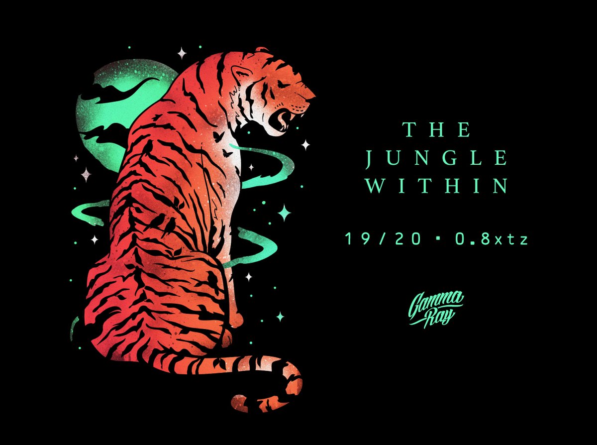 The Jungle within ✨20 editions at 0.8 xtz.

teia.art/objkt/693711
objkt.com/asset/hicetnun…
hic.af/o/693711

#hicetnunc2000 #tezosart #tezosnft #CleanNFT #objkt #YearOfTheTiger