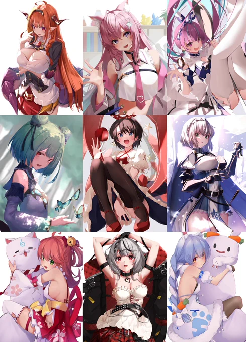 #絵柄が好みっていう人にフォローされたい 
ホロメンがすきです! 