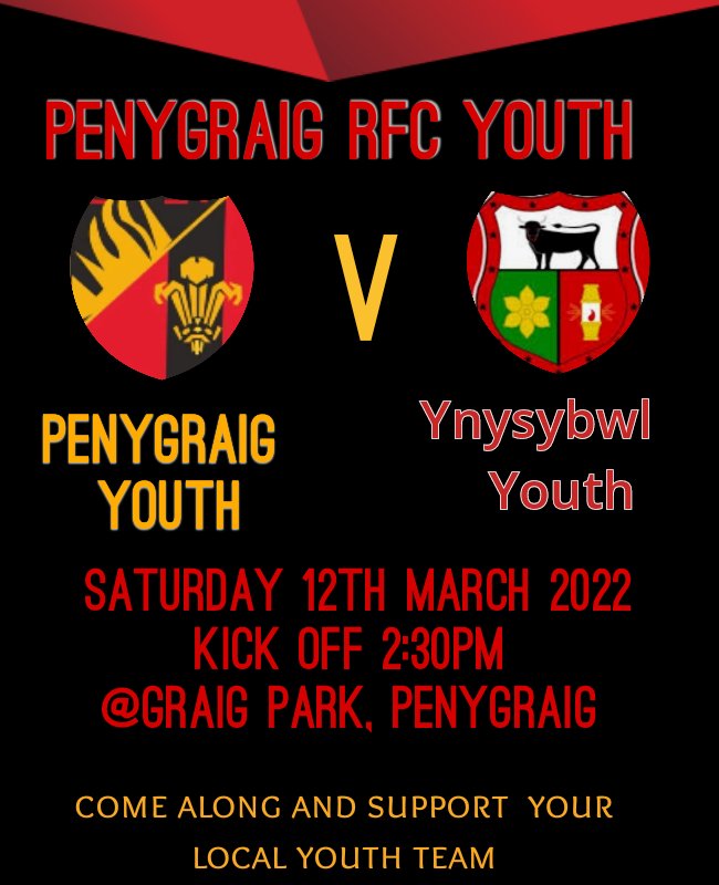 Penygraig RFC YOUTH 21/22 (@rfc_graigyouth) on Twitter photo 2022-03-11 11:09:51