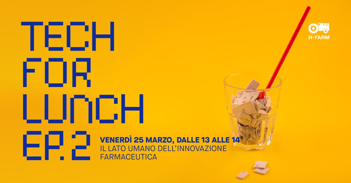 Se c'è un settore che migliora il benessere, traina la crescita economica ed è all'avanguardia dell'innovazione è quello farmaceutico. 👩‍⚕️🔬 Eppure non attrae i giovani.
Ma com'è lavorare in un'azienda farmaceutica?

Partecipa al dibattito: h-farm.link/tfl-farmaceuti…

#HFARMevents